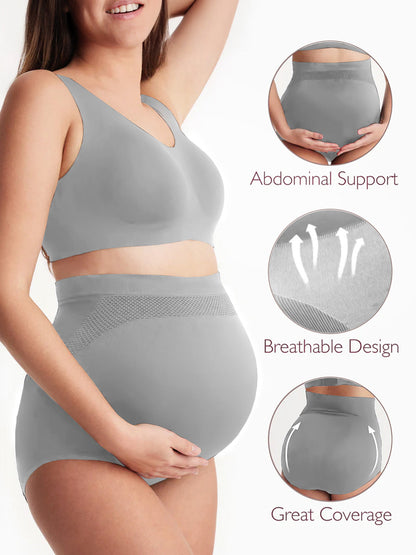 Maternity High Waist Underwear (3 Pack)